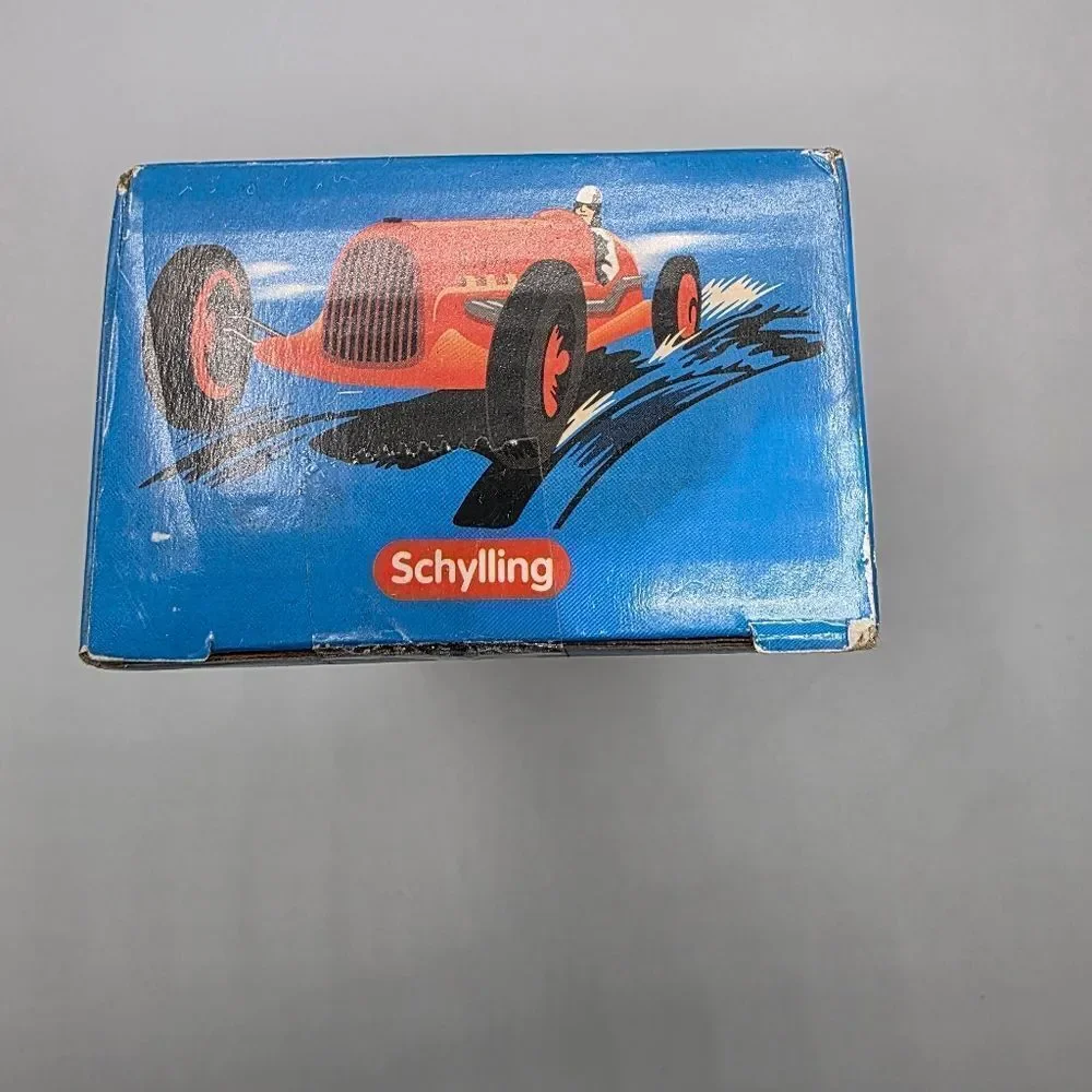 RUBBER BAND RACE CAR Wheel Sprint Indy Racer Plastic Wind-Up Toy Schylling